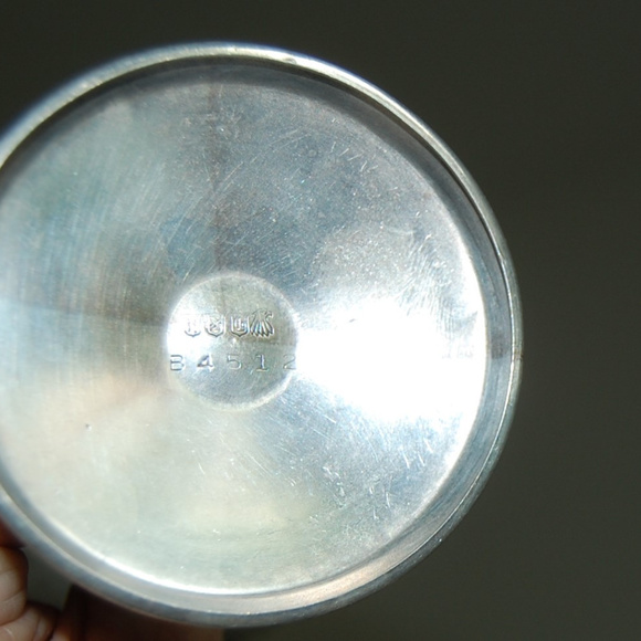 1930's Antique Silver Plated Goblets - Picture 3 of 5